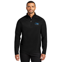 Port Authority C FREE Cypress Quarter Zip Deep Black