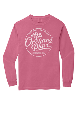 140 Years Comfort Colors Long Sleeve Crunch Berry