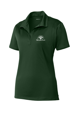Ladies Forest Green LST650 Polos