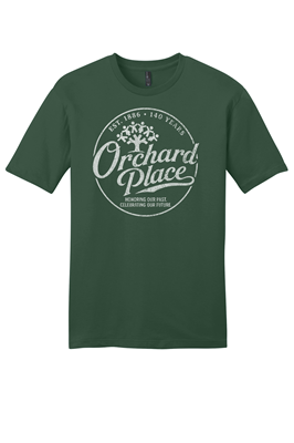 140 Years District T Shirt Forest Green