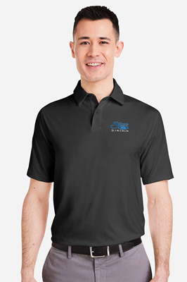 Under Armour Recycled Polo Black Black White
