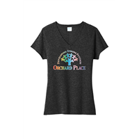 Orchard Place All Welcome Black V Neck
