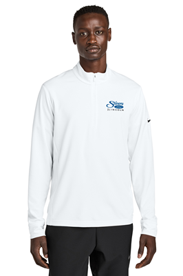 Nike Essential Half Zip Cover Up White