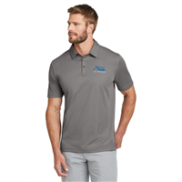 TravisMathew Oceanside Solid Polo Quet Shade Grey