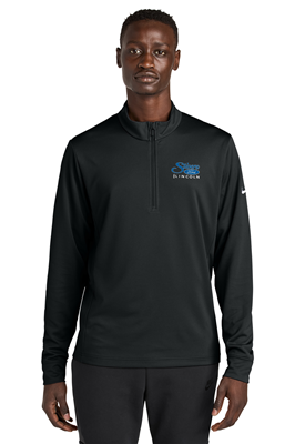 Nike Essential Half Zip Cover Up Black