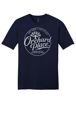 140 Years District T Shirt New Navy