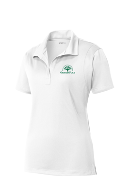 Ladies White LST650 Polos