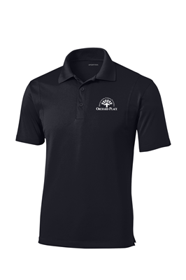 Mens TALL Black TST650 Polos