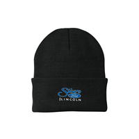 Port & Co Knit Cap Black