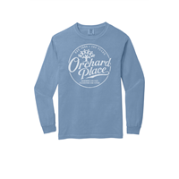 140 Years Comfort Colors Long Sleeve Washed Denim