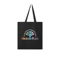 Orchard Place Black Tote