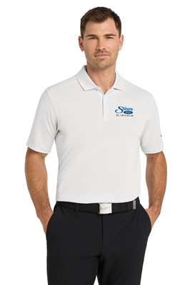 Nike Dri-FIT Micro Pique Polo White