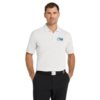 Nike Dri-FIT Micro Pique Polo White