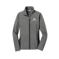 Ladies Pearl Grey Heather L317 Jacket