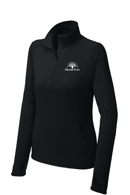 Ladies Black LST850 Pull Over