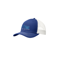 Port Authority Snapback Trucker Cap Patriot Blue White