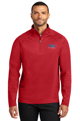 Port Authority C FREE Cypress Quarter Zip Rich Red