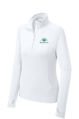 Ladies White LST850 Pull Over