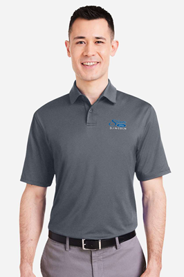 Under Armour Recycled Polo Black Castlerock