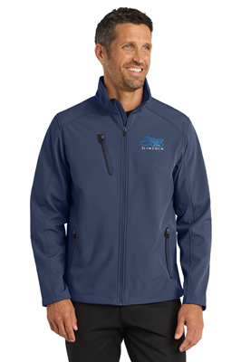 Port Authority Welded Soft Shell Jacket Dress Blue Navy