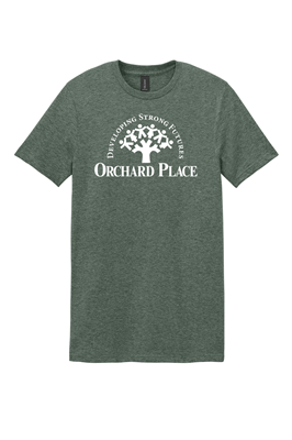 Orchard Place T Shirt Heather Military Green
