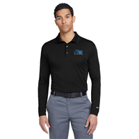 Nike Long Sleeve Dri-FIT Stretch Tech Polo Black