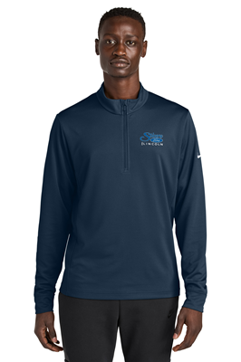 Nike Essential Half Zip Cover Up Navy