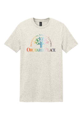 Orchard Place All Welcome T Shirt Oatmeal