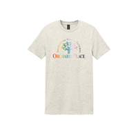 Orchard Place All Welcome T Shirt Oatmeal