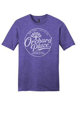 140 Years District T Shirt Heathered Purple