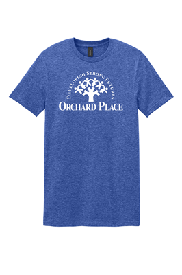 Orchard Place T Shirt Heather Royal
